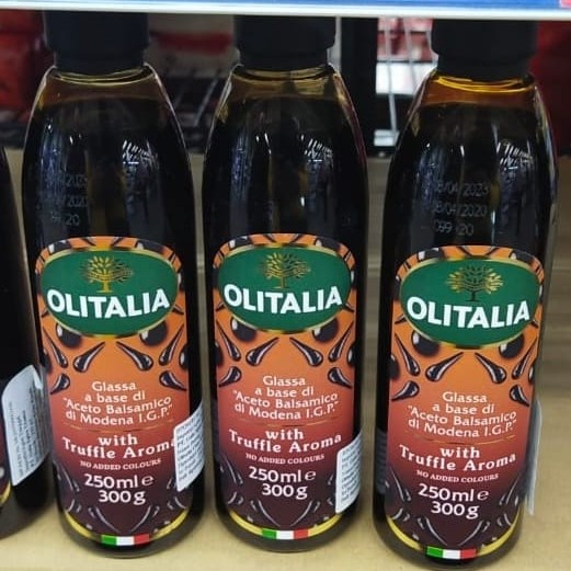 

olitalia with truffle oil 250ml balsamic jamur