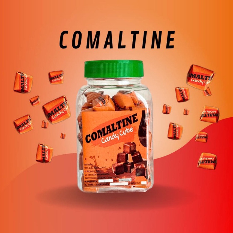 

Grosir.. COMALTINE CUBE ISI 50 CANDY CUBE PERMEN COKELAT RASA OVALTINE SQK