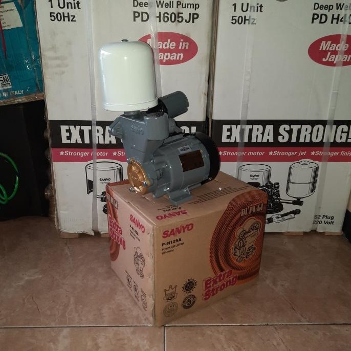 TERMURAH POMPA AIR SANYO PH 125 A 125 WATT POMPA OTOMATIS