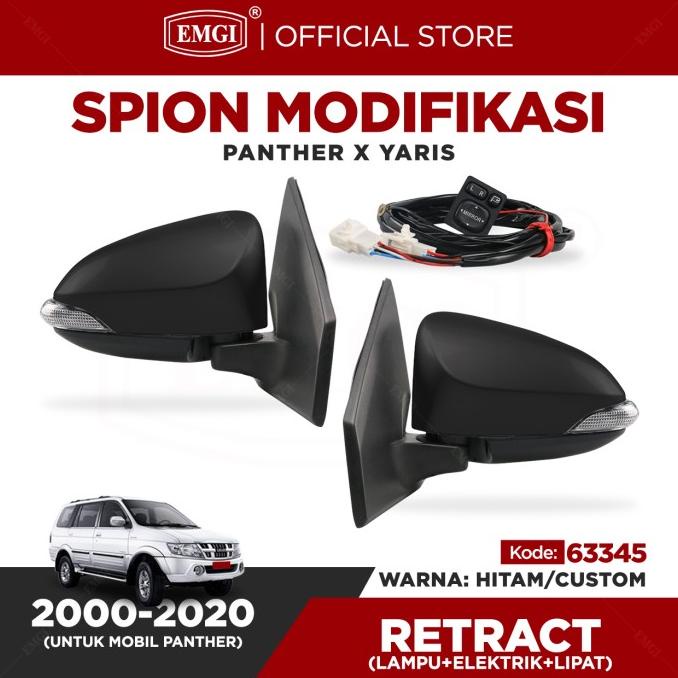 Modifikasi Spion Mobil Panther Touring housing Yaris Vios - Lipat