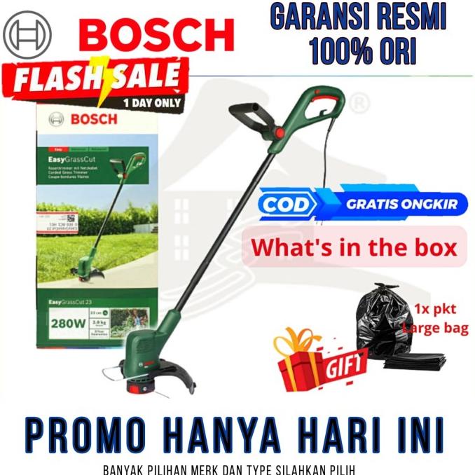mesin potong rumput BOSCH 2 baterai cordless brush cutter APR JAPAN 15