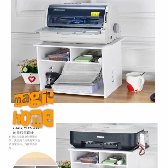 

Best Seller Meja Printer Bluetooth Laserjet Portable Rak Buku Hvs A4 Serbaguna