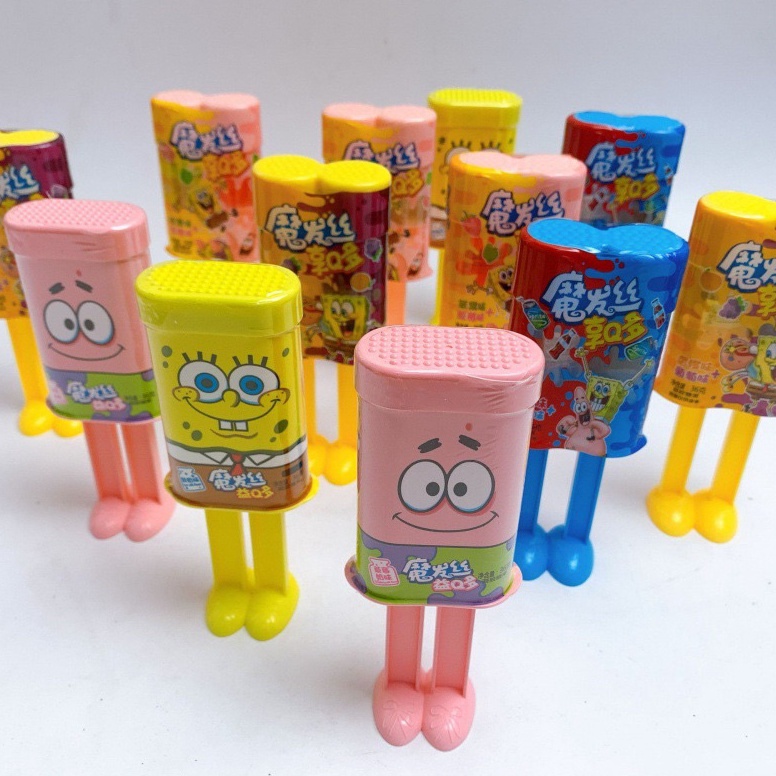 

Laris PERMEN MAGIC HAIR CANDY VIRAL TIKTOK SPONGEBOB 75