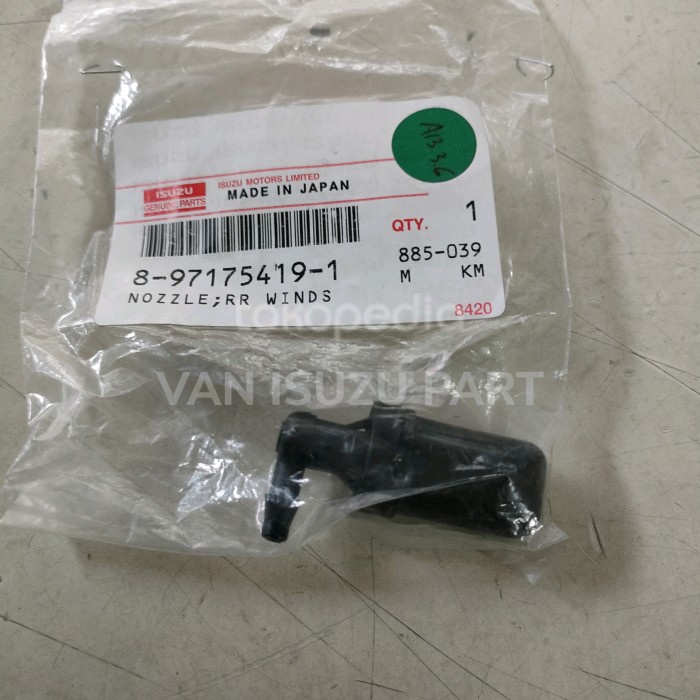 Nosel Nozzle Penyemprot Air Wiper Belakang Panther Kapsul Original Kode Br03