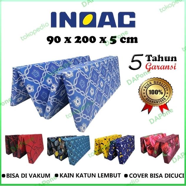 KASUR BUSA LIPAT INOAC 90 X 200 X 5 CM ( GARANSI 5 TAHUN )
