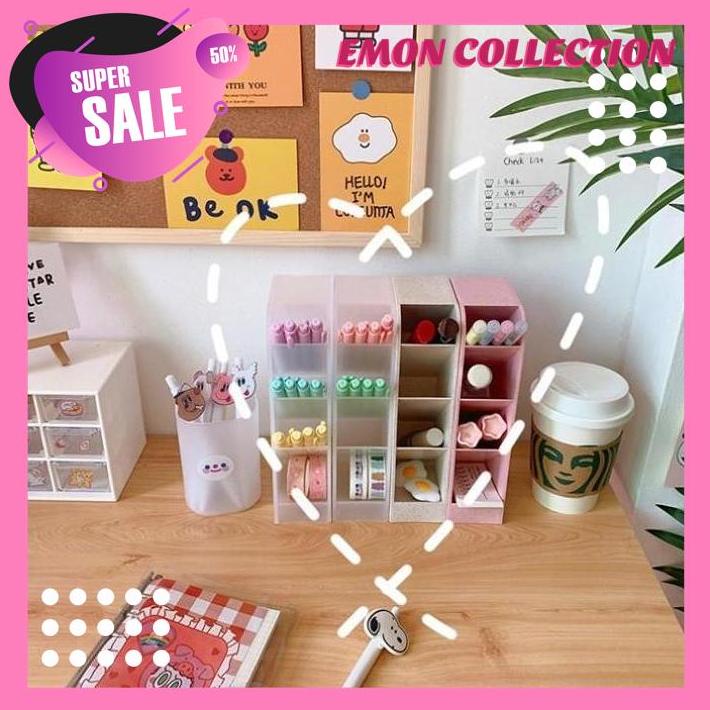 

TEMPAT PENSIL STATIONERY MEJA BELAJAR DESKTOP PEN HOLDER STORAGE TERMURAH