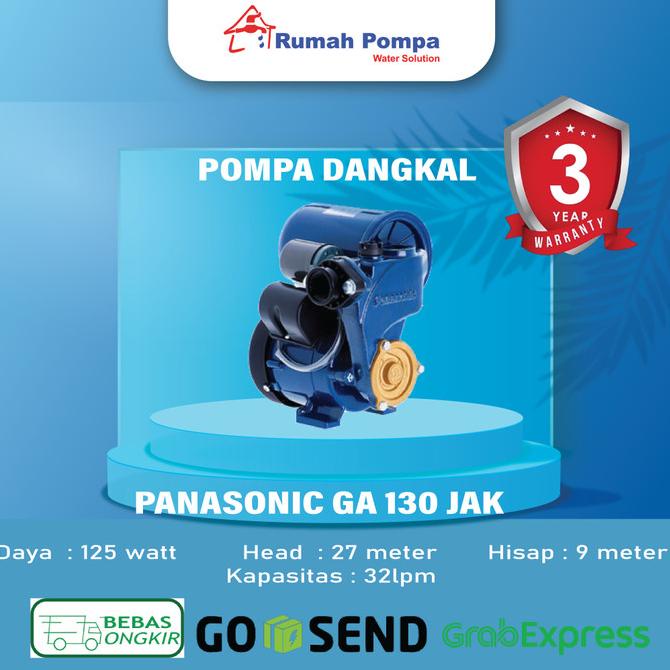 Sale Mesin Pompa Air Panasonic GA 130 JAK