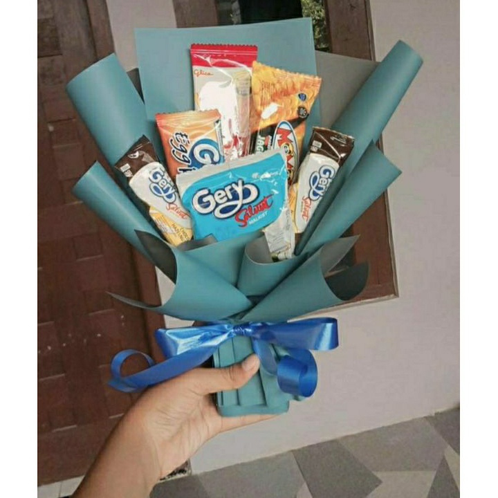 

♕ X 10212 buket jajan/buket snack/buket wisuda/souvenir (♥C6369] ♕