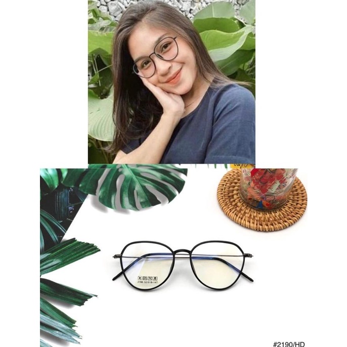New Sale Frame Kacamata Baca Pria Wanita Frame Tm2190 Lensa Minus Stok Terbatas