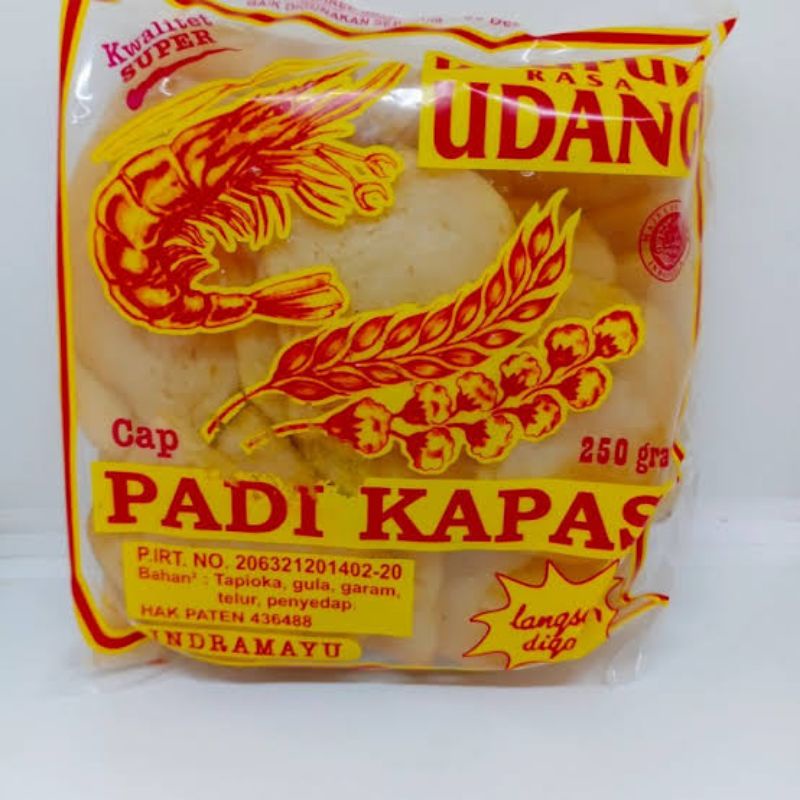 

Kerupuk udang padi kapas