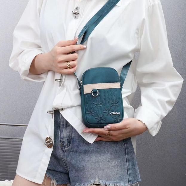 Arjun- TAS CHIBAO SELEMPANG HP / TAS NYLON WANITA / TAS BAHU WANITA / TAS SELEMPANG CHIBAO Y0534 Spe