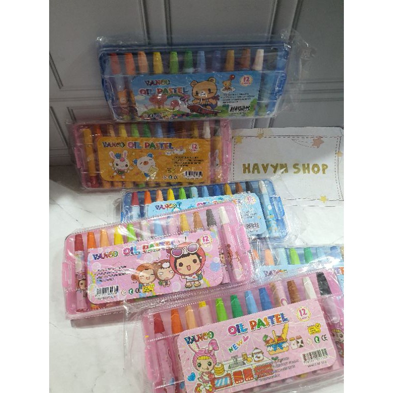 

J24 CRAYON BESAR 12WARNA/KRAYON/OIL PASTEL/KRAYON BTS BT 21 H4O