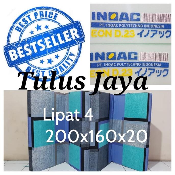 Gratis Ongkir - Kasur Lipat Busa Inoac Uk 200X160X20 Syarkheillastore