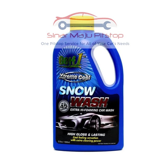 Waxco Snow Wash Extra Hi-Foang Car Wash Shampoo - Sabun Cuci Mobil