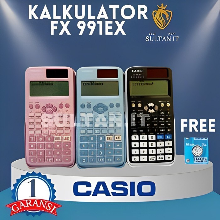 

Kalkulator Scientific Casio Fx 991Ex - Pink Original