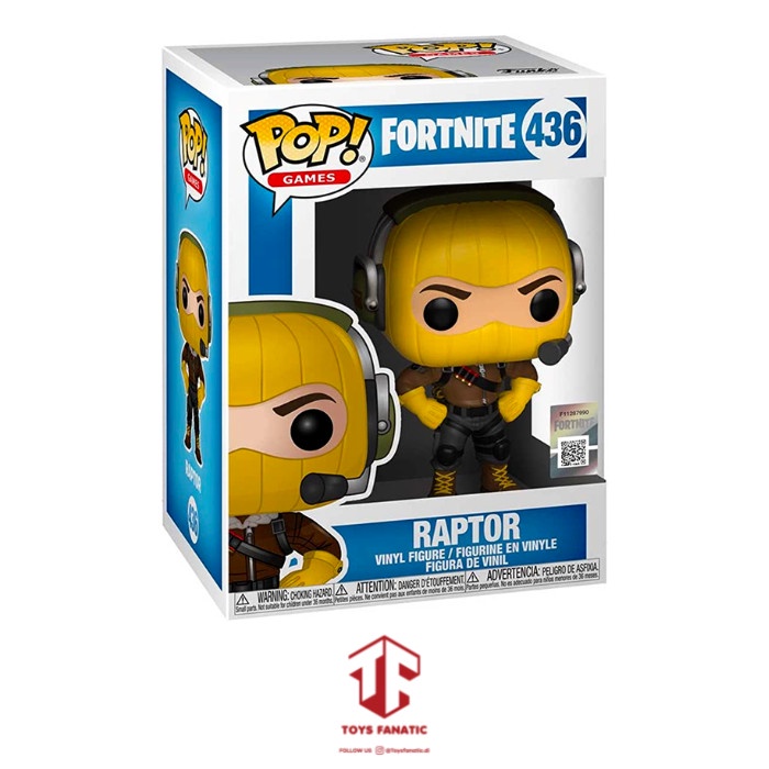 DISKON SPESIAL FUNKO POP FORTNITE - RAPTOR #436 TERBARU