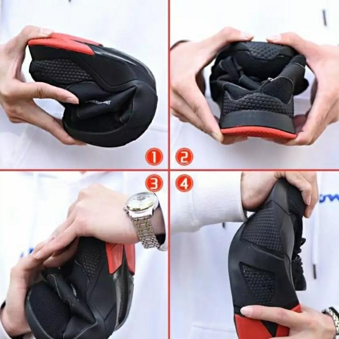 Sepatu Safety Sport Fashion Black