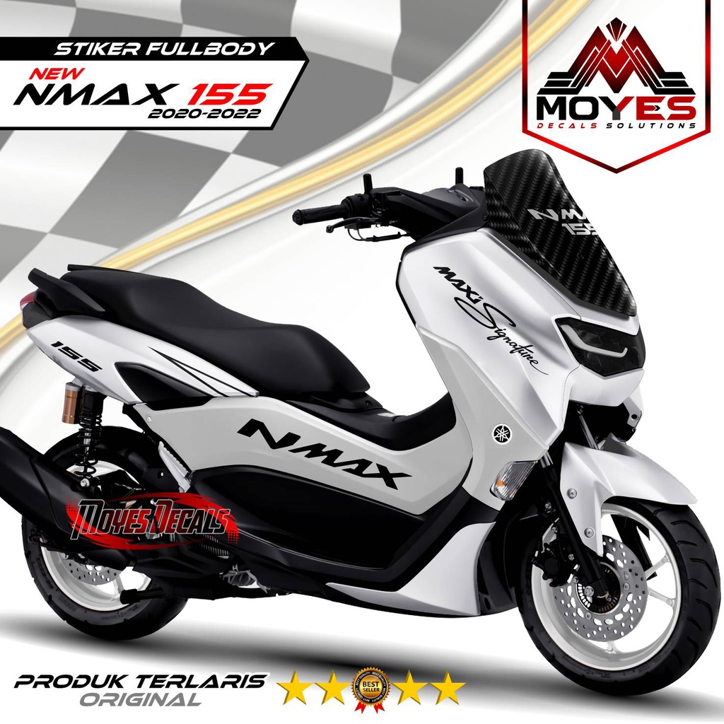 Decal Sticker Yamaha Nmax 155 New Fullbody Maxi Signature Decal stiker nmax new Polos