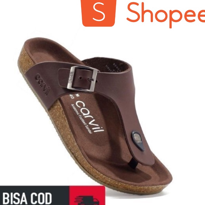 Terjamin Sandal Pria Dewasa Model Terbaru / Sandal Kulit Pria / Sandal Jepit Pria / Sandal Asli Kuli