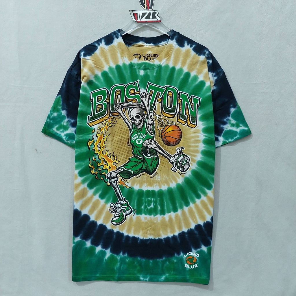 T Shirt Official BOSTON CELTIC DUNKER by Liquid Blue Original