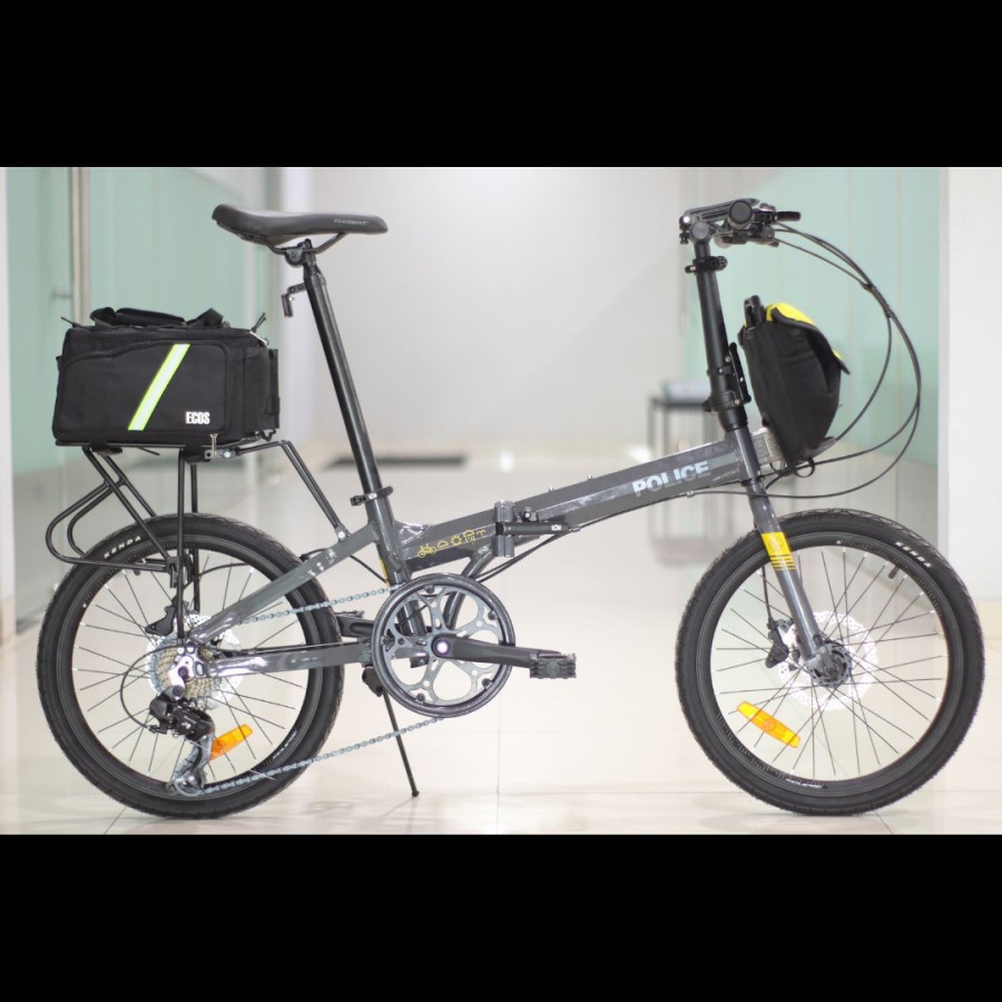 sepeda lipat 20 ELEMENT POLICE TEXAS bike to work (B2W)