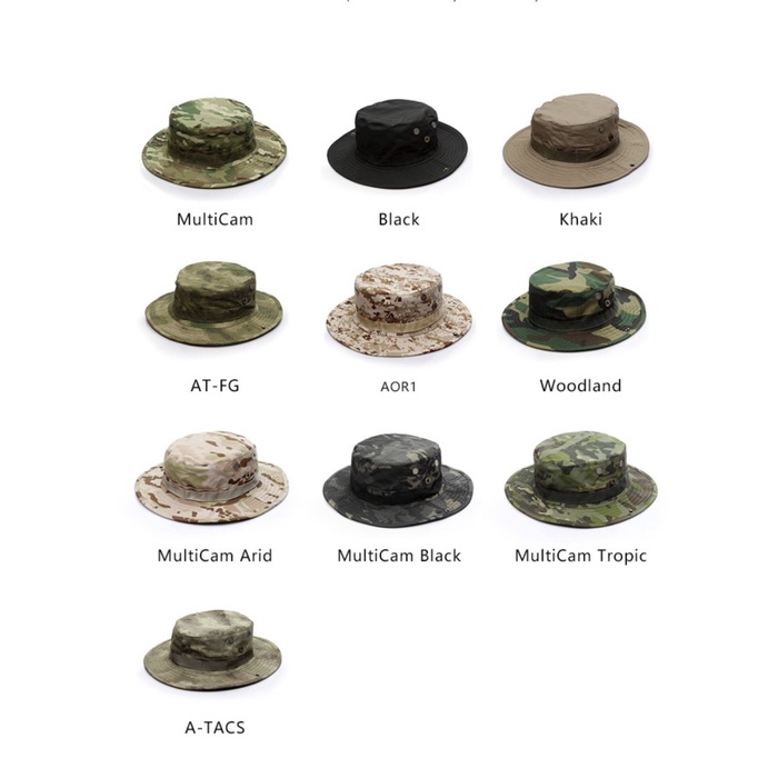 Topi Topi Rimba Tactical Outdoor Bonnie Hat All Size(Q9W0) Topitopi topi wanita korean style topi wa