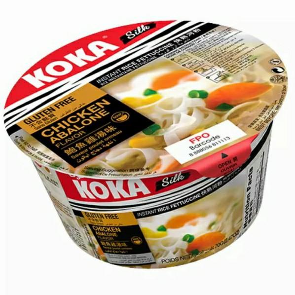 

[GLUTEN FREE] Koka Bowl Chicken Abalone - Fettucine rasa Ayam + Kerang Best Seller