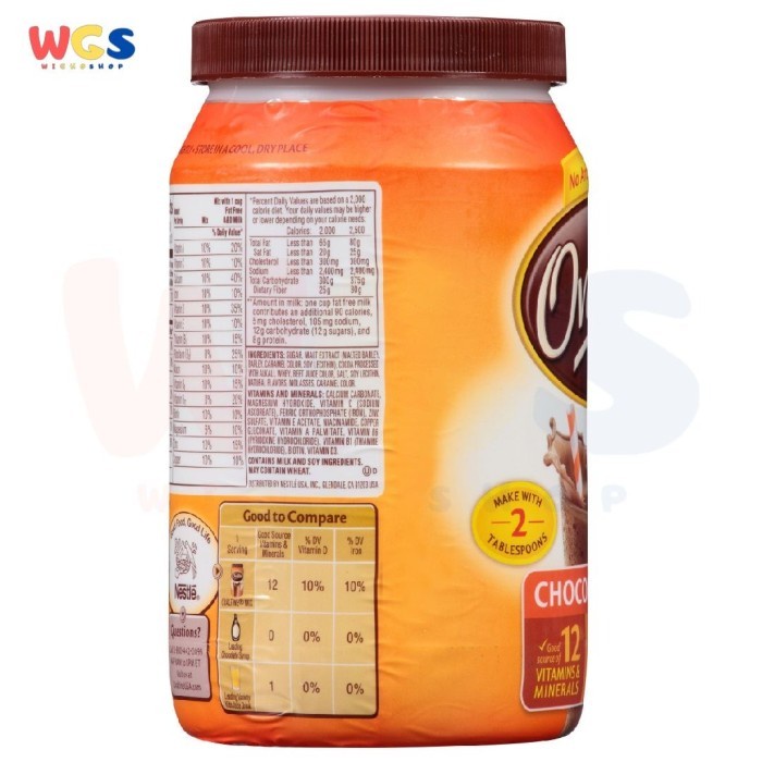 

Ovaltine Chocolate Malt lk x 12 oz Canister 340gr