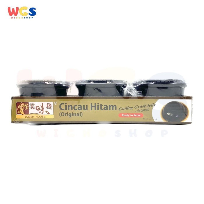 

Yummy House Guiling Grass Jelly Cincau Hitam 3 x 220g