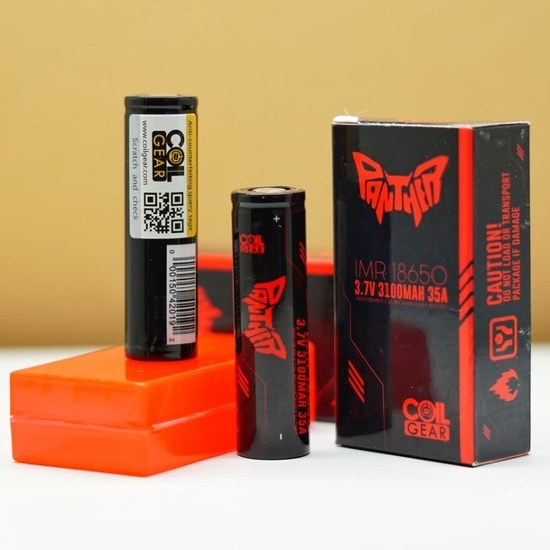 STAR BRANDS Authentic Battery Coil Gear Red Panther 18650 3100Mah 35A grosir