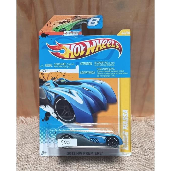 HOT WHEELS FELIPE EAGLE MASSA BLUE PREMIERE 2012 #46/247