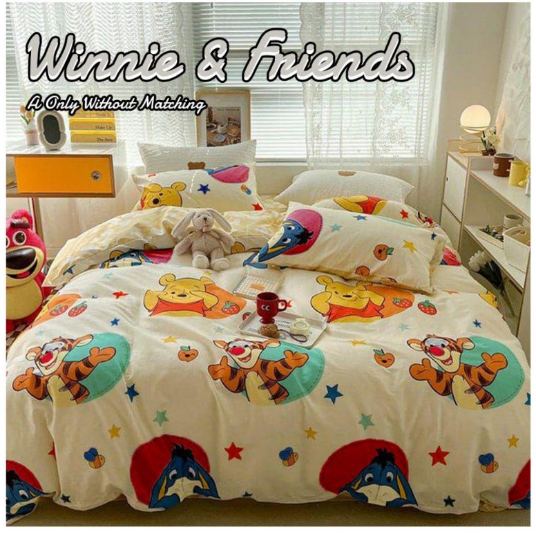 RECOMENDED. SPREI ANTI GESER | SPREI MOTIF ANAK LUCU | SPREI MOTIF HELLO GIRAFE | SPREI KATUN LOKAL 