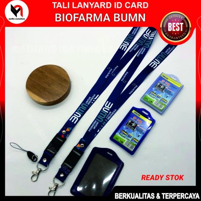 

Terbaru Tali Id Card Biofarma Bumn Lanyard Id Biofarma Bumn Printing Best Qual