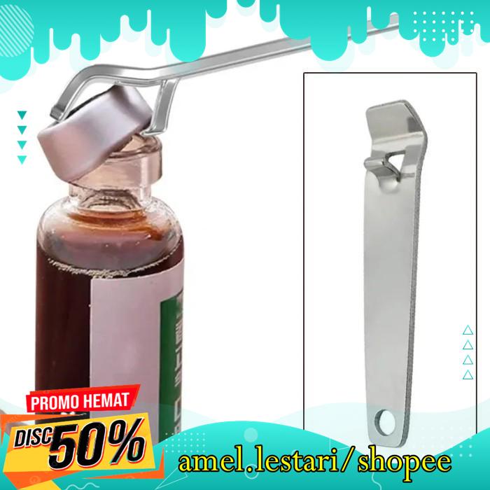 

AMPOULE BOTTLE OPENER / PEMBUKA BOTOL OBAT AMPUL A PODUK BAHAN BERKUALITAS !!