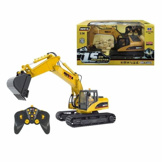 Huina 1535 RC Excavator Metal Bucket 1:14 Remote Control 15ch