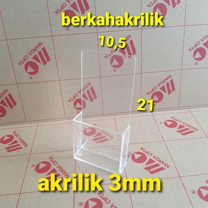 

Terlaris Tempat Brosur 1/3 A4 Akrilik/Acrylic