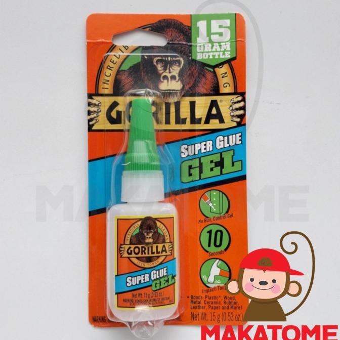 

Terbaru Gorilla Super Glue Gel 15 Gram Clear Lem Kuat 15Gr 15G G Gr Gorila
