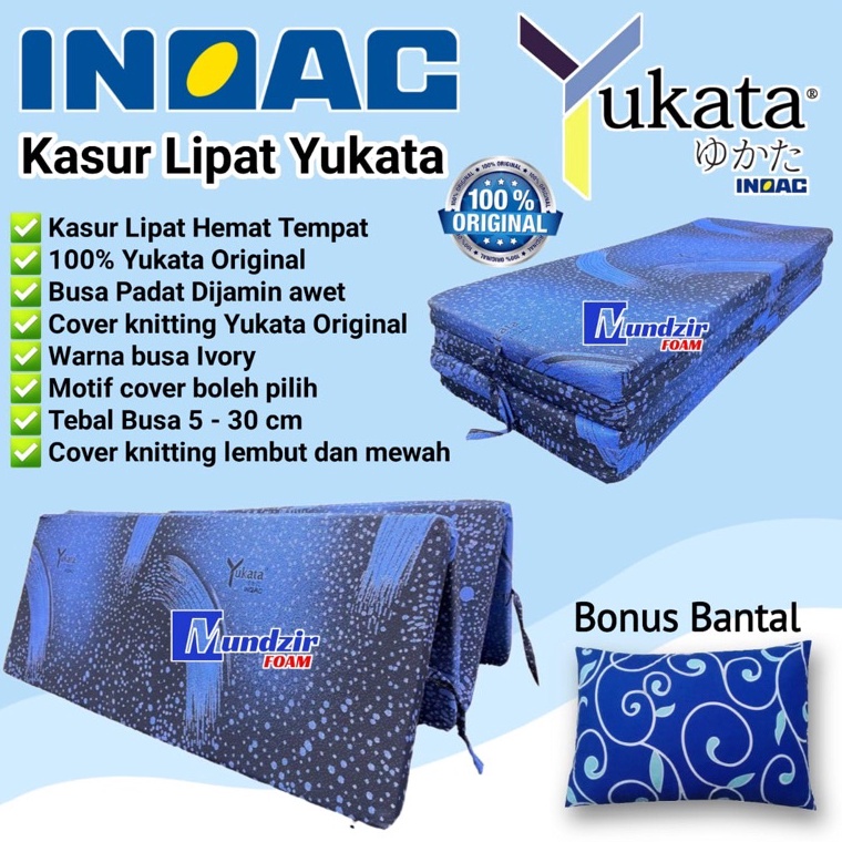 SALE TERBATAS. Kasur Lipat Busa Inoac Yukata Original Kasur Lantai Lipet Murah Original