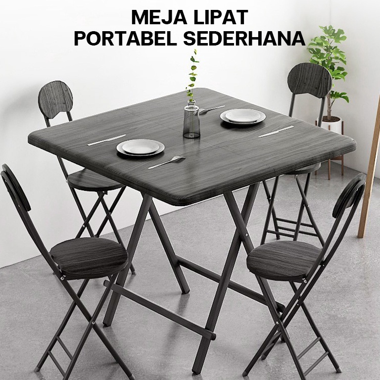 PALING DIMINATI. OCADO - Meja Makan Lipat Minimalis / Meja Kerja Lipat / Meja Lipat / Meja Dapur Lip