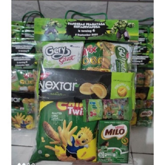 

DZNK4969 Free Ongkir Snack Ulang Tahun / Bingkisan Ultah / Souvenir Ultah
