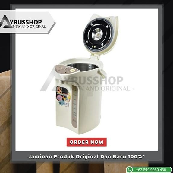 Ready, Thermopot Teko Pemanas Air Listrik Kontrol Suhu 4L - Kris - Belwinaa