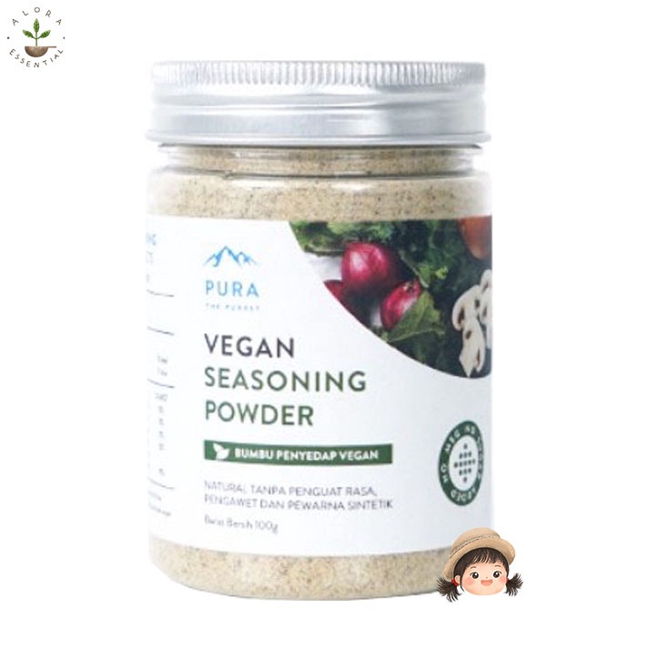 

Pura Seasoning With Himalayan Salt Vegan Jamur 100Gr- Kaldu Jamur Pura