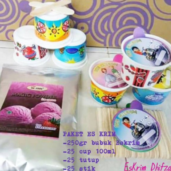 

༆ V 92610 PAKET ES KRIM MRCOOL 250gr CUP PRINTING 100ml/BUBUK ICE CREAM ❤[PROMO MURAH!!!]❤ バ