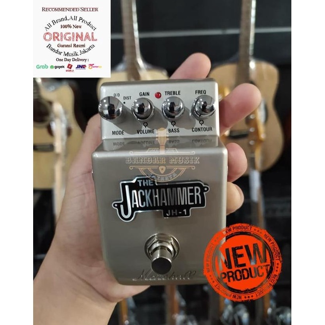 Marshall JH-1 Jackhammer Metal distortion Overdrive Pedal,BMJ
