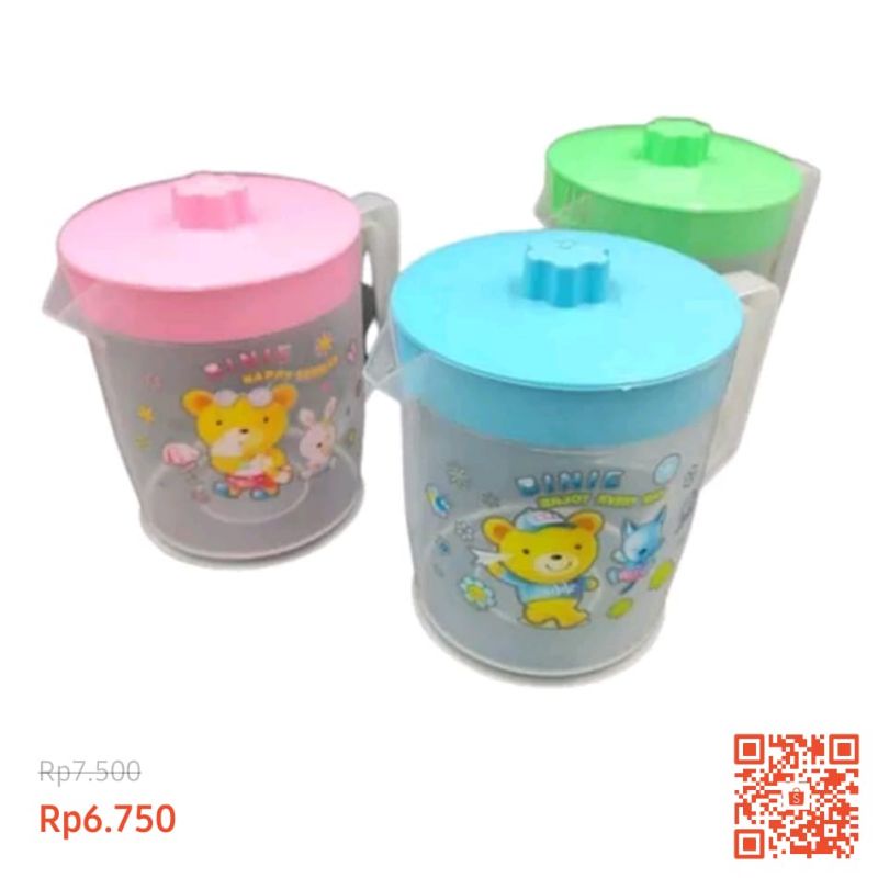 

Waterjug transparan 1,5liter/Teko Air Bening