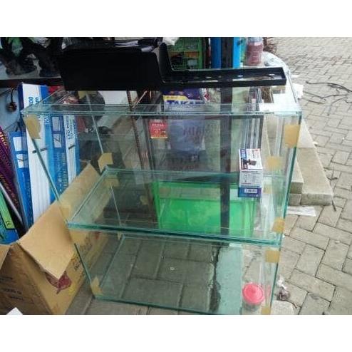(JUAL) AQUARIUM KACA UKURAN 60X40X40 CM / Akuarium Kaca Murah 202