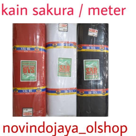 × IX 85108 Kain sakura /kain matador /SD-TEX TERMURAH Ready Stok  𠀾