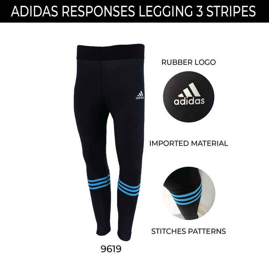 Recomended.. Celana Legging Sport Panjang Cowok Pria GRADE ORI ADIDAS baselayer