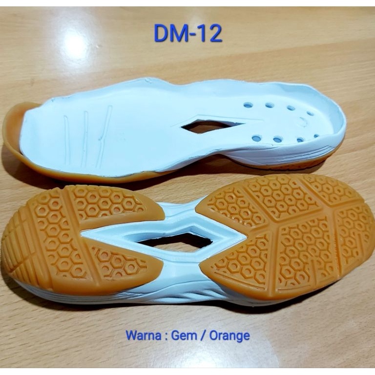 Menarik.. Sol / Outsole Sepatu Badminton polos (Phylon + Rubber/Karet Mentah)
