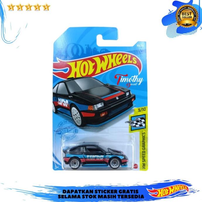 Hot Wheels 1985 Honda Crx Turbo Hitam Timothy Diecast Lote L